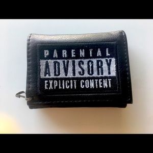 “Parental Advisory Explicit Content” wallet